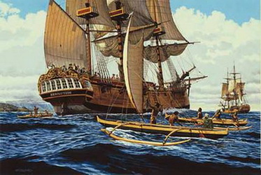 Bateau de James Cook