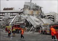 S&eacute;isme à Christchurch