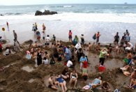 hot water beach