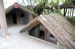 Village Maori reconstitu&eacute; &agrave; Te Puia